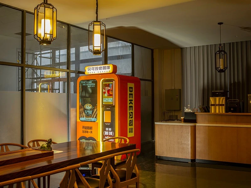 Hot And Iced Coffee Vending Machine high quality